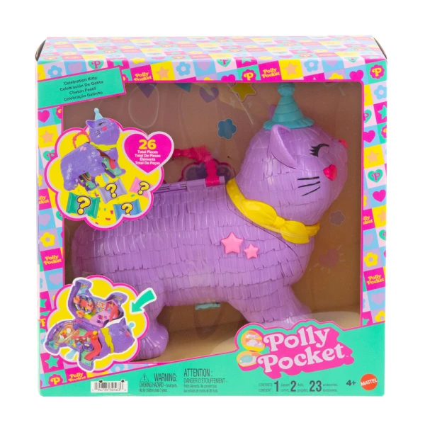 POLLY MINI PLAYSET - KITTEN PINATA