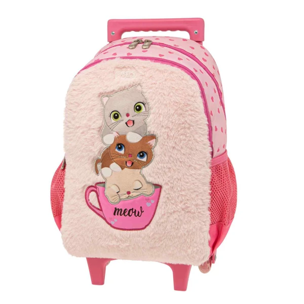POLO KINDERGARTEN BACKPACK TROLLEY JUNIOR LOS NINOS 2023 KITTENS