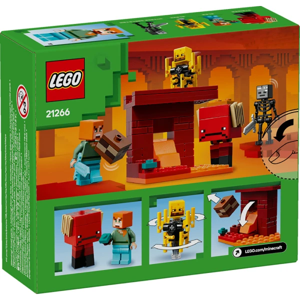 LEGO® MINECRAFT® Η ΜΑΧΗ ΣΤΗ ΛΑΒΑ ΤΩΝ ΕΓΚΑΤΩΝ