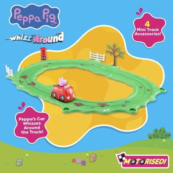PEPPA PIG WHIZZ AROUND ΣΕΤ ΠΑΙΧΝΙΔΙΟΥ ΤΟ ΑΜΑΞΙ ΤΗΣ ΠΕΠΠΑ