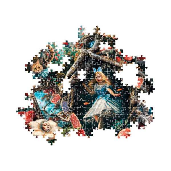 CLEMENTONI PUZZLE H.Q. A DAY IN WONDERLAND 1000 pcs 