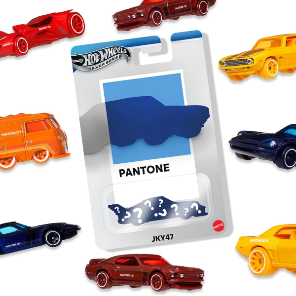 HOT WHEELS ΑΥΤΟΚΙΝΗΤΑΚΙΑ PANTONE - 5 ΣΧΕΔΙΑ