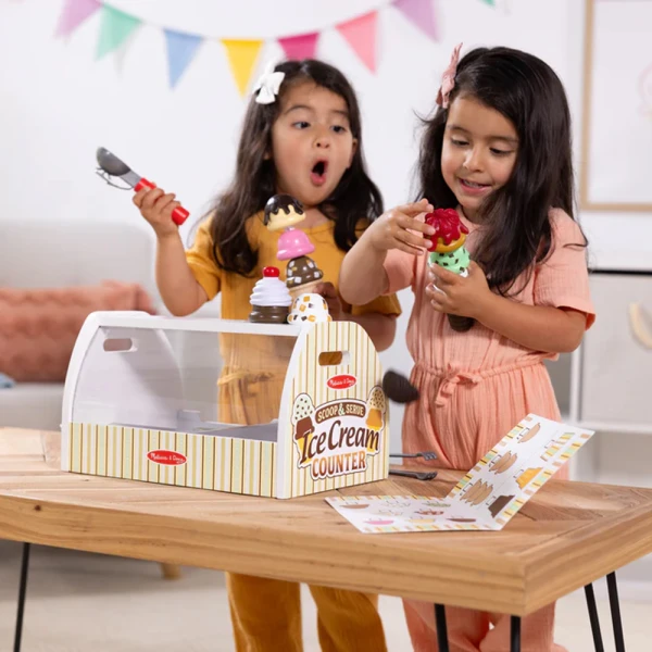 MELISSA & DOUG ΣΕΤ ΞΥΛΙΝΟΣ ΠΑΓΚΟΣ ΠΑΓΩΤΟΥ