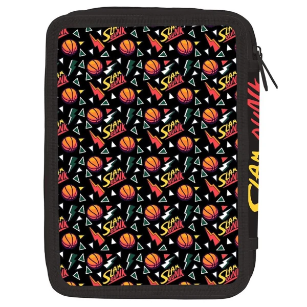 MUST DOUBLE FILLED PENCIL CASE 15X5X21 cm SLAM DUNK