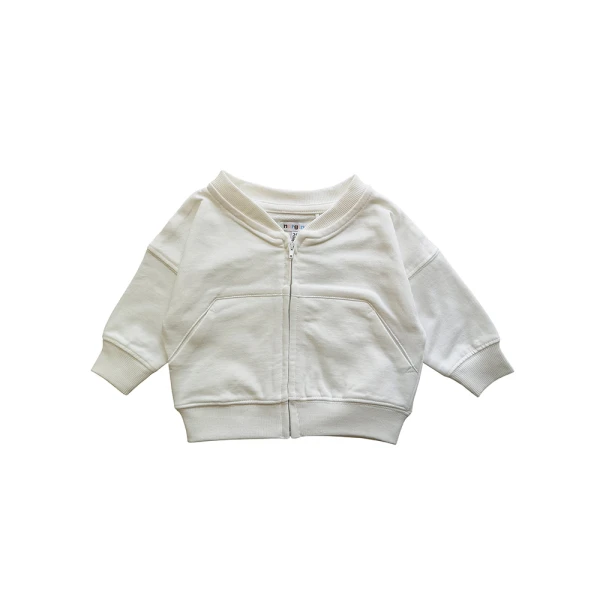 ENERGIERS BABY CARDIGAN ECRU