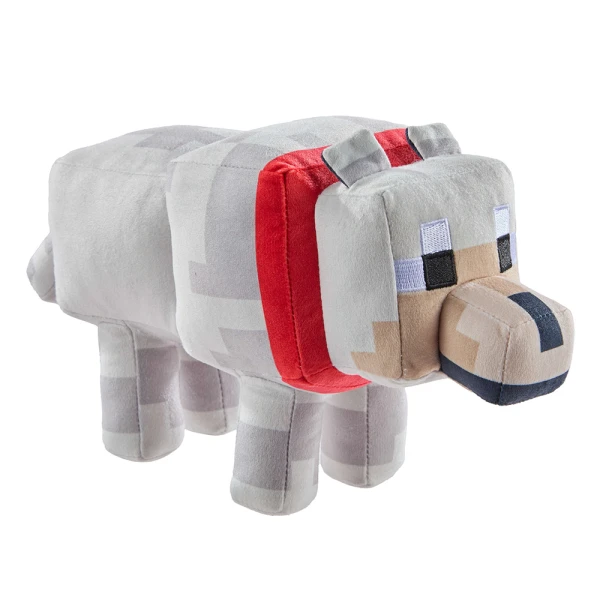 MINECRAFT MOVIE PLUSH 20 cm - TAMED WOLF