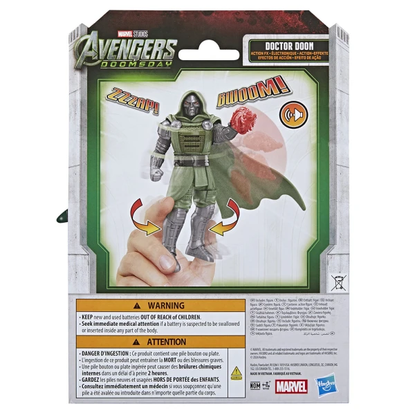 MARVEL AVENGERS MV5 ACTION FX FIGURE DOCTOR DOOM