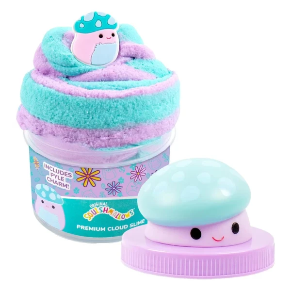 SQUISHMALLOWS ΑΡΩΜΑΤΙΚΟ CLOUD SLIME ΜΕ TOPPER ΣΕ ΒΑΖΑΚΙ W1 - PYLE THE MUSHROOM