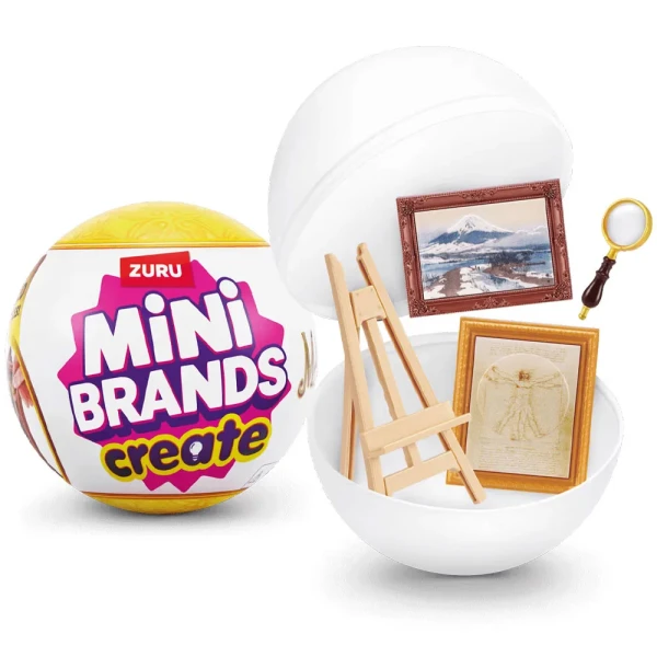 ZURU MINI BRANDS MASTERPIECES SERIES 1 COLLECTIBLE MINIATURE SURPRISE