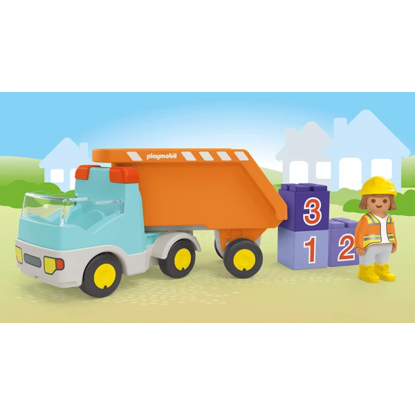 PLAYMOBIL JUNIOR DUMP TRUCK