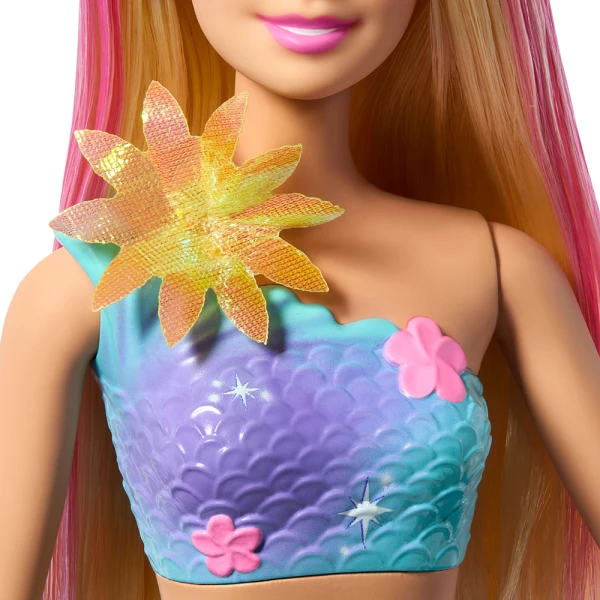 ΚΟΥΚΛΑ BARBIE ΜΑΓΙΚΗ ΓΟΡΓΟΝΑ ΠΟΥ ΑΝΘΙΖΕΙ - ΞΑΝΘΙΑ