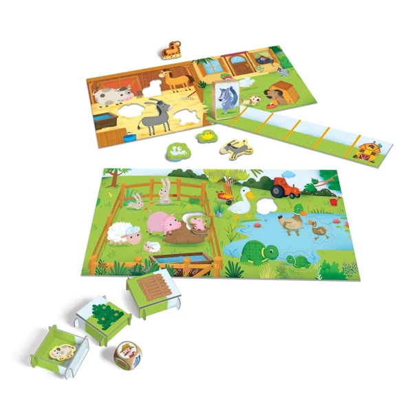SAPIENTINO EDUCATIONAL GAME HAPPY FARM FOR AGES 4+