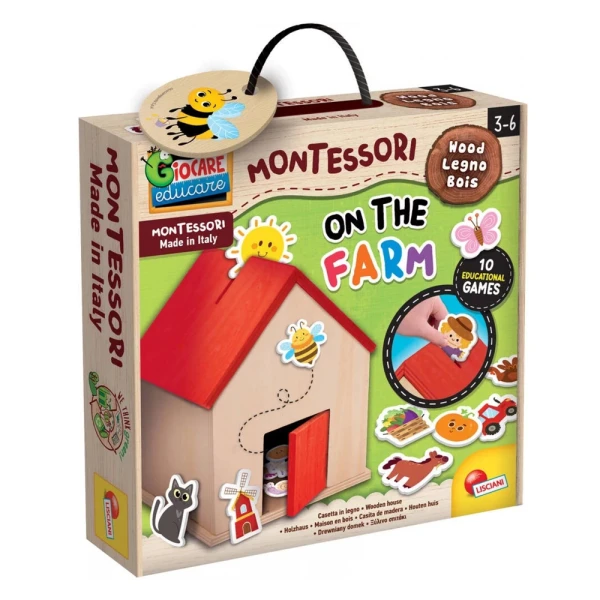 LISCIANI MONTESSORI - WOOD ON THE FARM