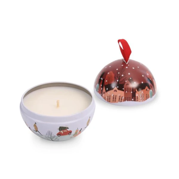 HEART & HOME ΚΕΡΙ ΜΕΤΑΛΛΙΚΟ ΧΡΙΣΤΟΥΓΕΝΝΙΑΤΙΚΗ ΜΠΑΛΑ CHRISTMAS MAGIC 85gr 