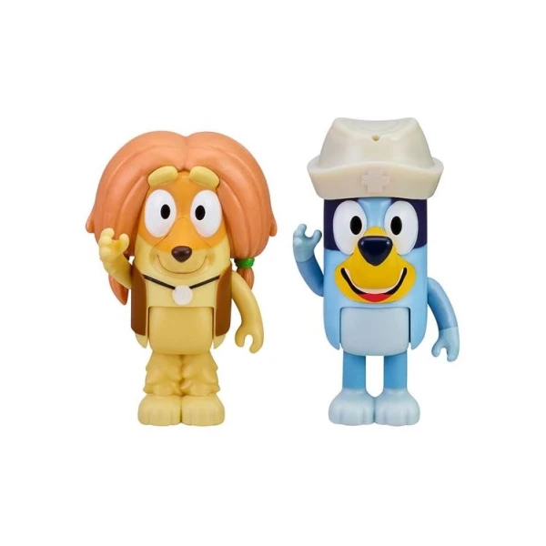 BLUEY S2 FIGURES 2 PACK W4 - 2 DESIGNS