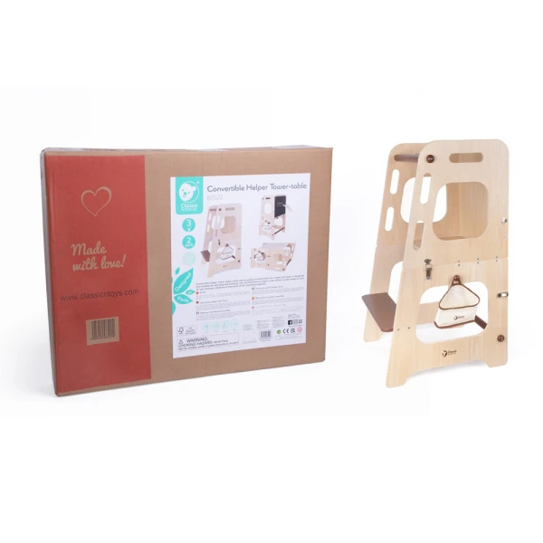 CLASSIC WORLD WOODEN LEARNING TOWER