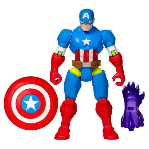 AVENGERS MIXMASHERS BASIC FIGURE CAPTAIN AMERICA