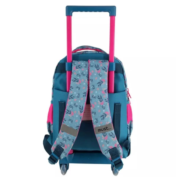 MUST SCHOOL TROLLEY BACKPACK 34X20X44 cm 3 CASES FROZEN 2 OWN YOUR DESTINY