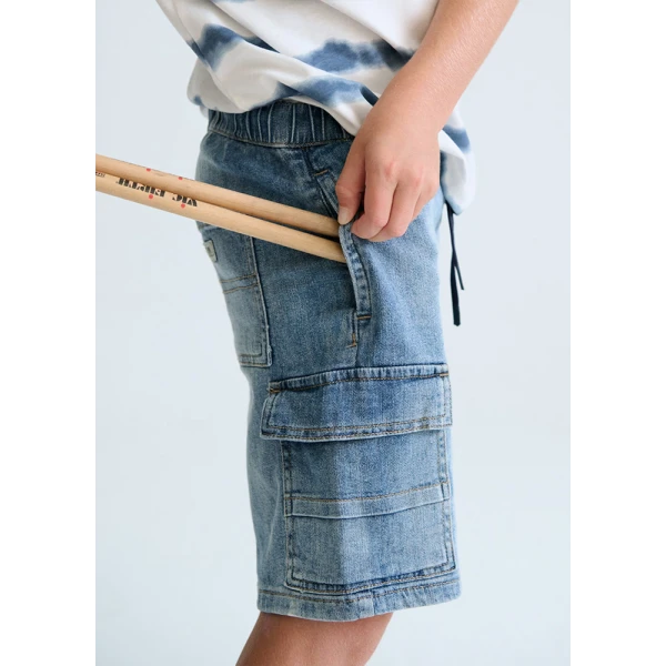 MAYORAL ΒΕΡΜΟΥΔΑ DENIM CARGO ΤΖΗΝ