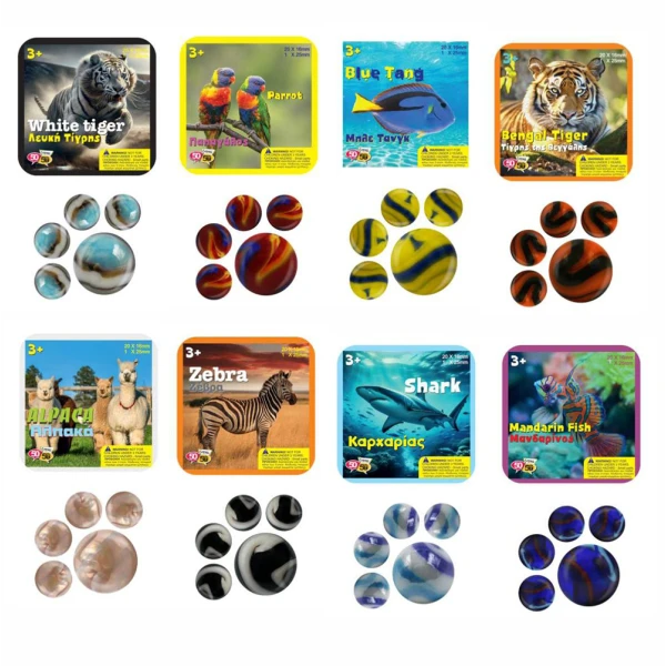 MIX MARBLES 20+1 - SEVERAL DESIGNS