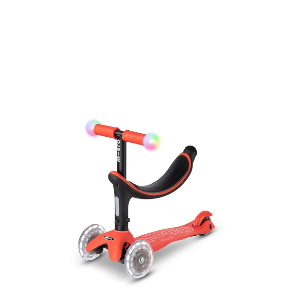 MICRO 3ΤΡΟΧΟ ΠΑΤΙΝΙ 4IN1 MINI 2GROW ΚΟΚΚΙΝΟ