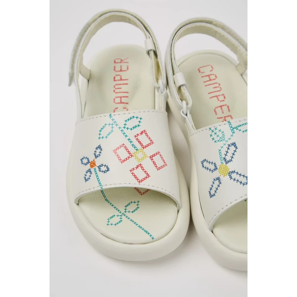 CAMPER ΠΑΙΔΙΚΑ ΠΕΔΙΛΑ ΚΟΡΙΤΣΙ TWINS ΛΕΥΚΟ 