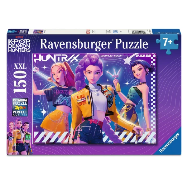 RAVENSBURGER ΠΑΖΛ 150XXL τεμ. K-POP DEMON HUNTERS HUNTRIX WORLD TOUR