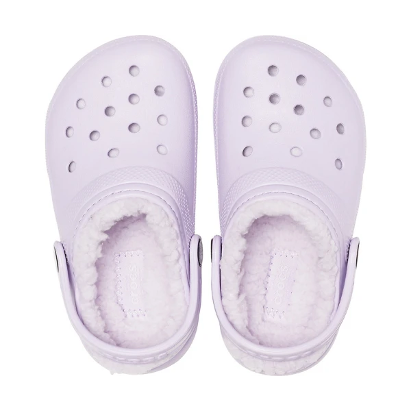 CROCS CLASSIC LINED CLOG K LAVENDER-LAVENDER