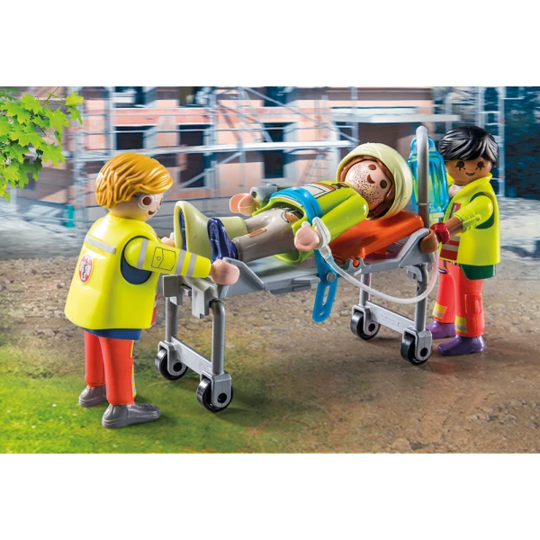PLAYMOBIL CITY LIFE AMBULANCE WITH RESCUERS