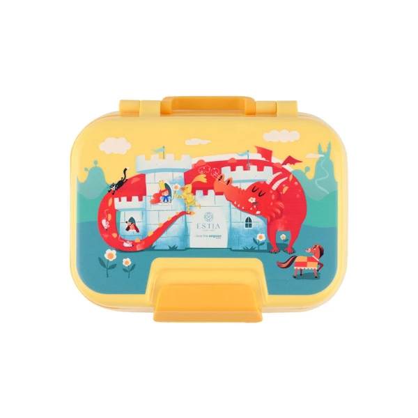 KIDS LUNCH BOX 2 TIERS SAVE THE AEGEAN 1030ml – FORTRESS DRAGON