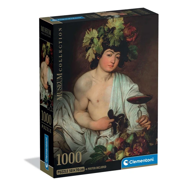CLEMENTONI ΠΑΖΛ MUSEUM COLLECTION CARAVAGGIO ΒΑΚΧΟΣ 1000 τεμ.