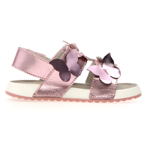 NATURINO KIDS SANDALS LOVETY METALLIC PINK