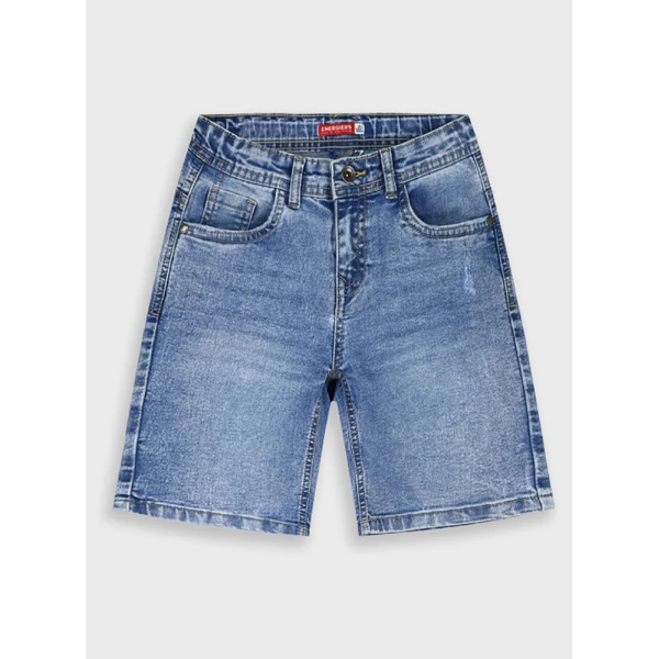 ENERGIERS BERMUDA SHORTS BOY BLUE DENIM