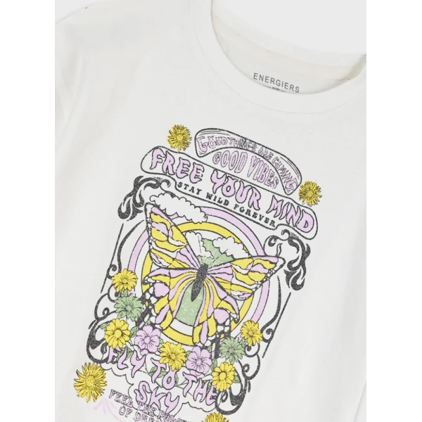 ENERGIERS BLOUSE GIRL ECRU