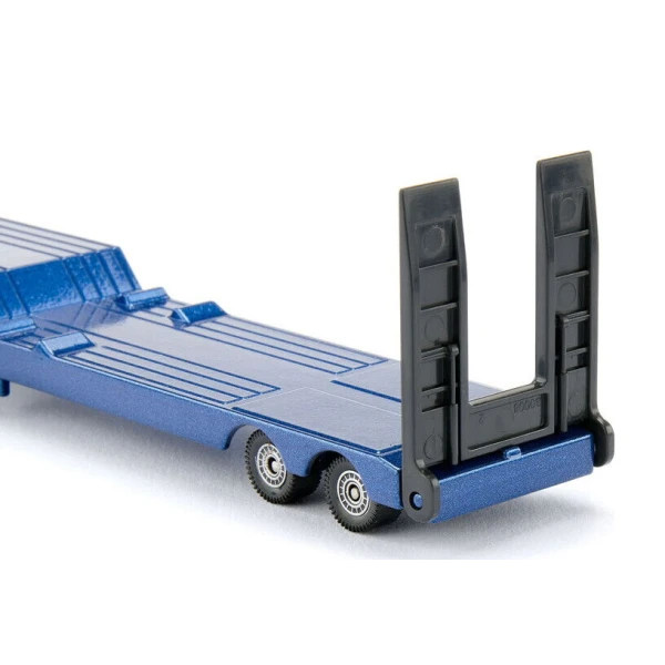 SIKU MAN LORRY WITH BACKHOE LOADER 1:87
