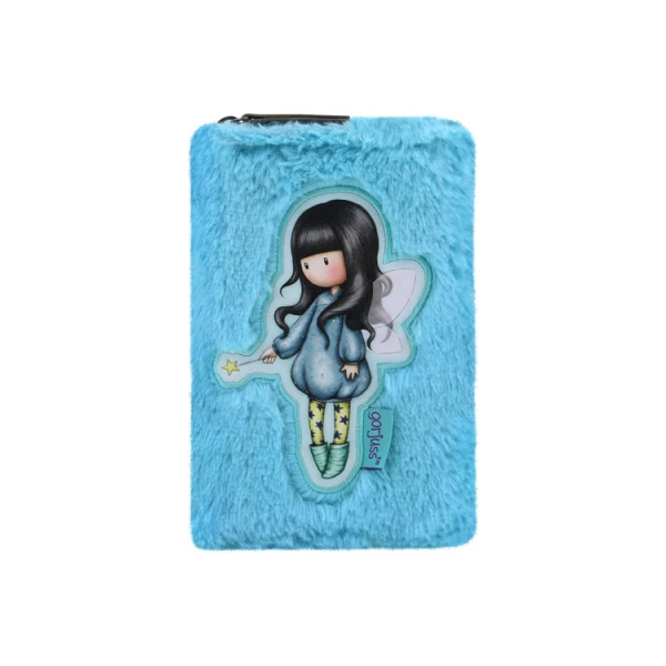 GORJUSS SANTORO FURRY WALLET BUBBLE FAIRY