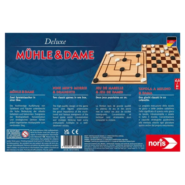 DELUXE MORRIS & CHECKERS