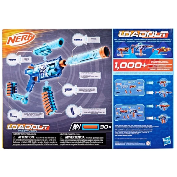 NERF LOADOUT FROSTFUSION BLASTER