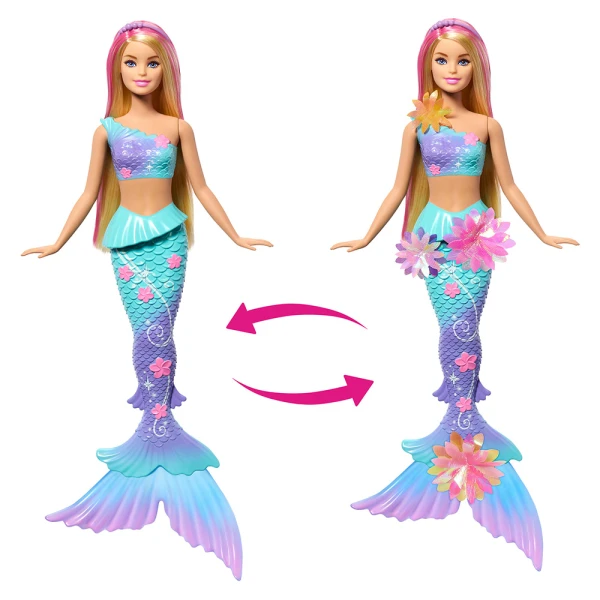 ΚΟΥΚΛΑ BARBIE ΜΑΓΙΚΗ ΓΟΡΓΟΝΑ ΠΟΥ ΑΝΘΙΖΕΙ - ΞΑΝΘΙΑ