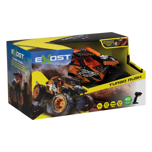 EXOST REMOTE CONTROL CAR R/C TURBO RUSH
