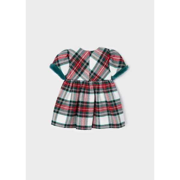 MAYORAL DRESS CHECKED RED