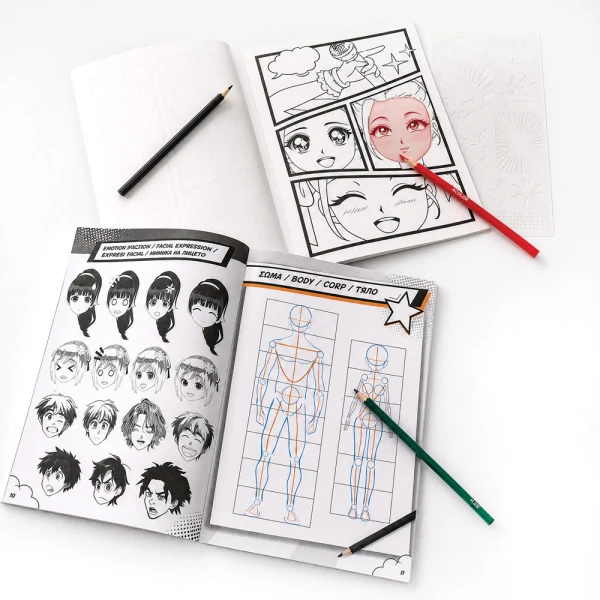 HAPPIHOBBI ΕΡΓΑΣΤΗΡΙΟ ΖΩΓΡΑΦΙΚΗΣ MANGA ΓΙΑ 12+ ΧΡΟΝΩΝ