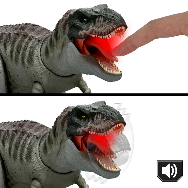 JURASSIC WORLD REBIRTH POWER DEVOUR – T-REX WITH REPEATED CHOMP & SOUNDS