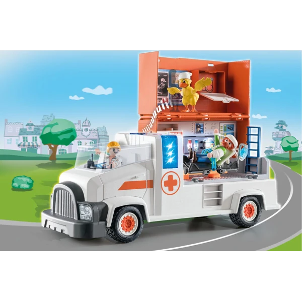 PLAYMOBIL DUCK ON CALL - AMBULANCE