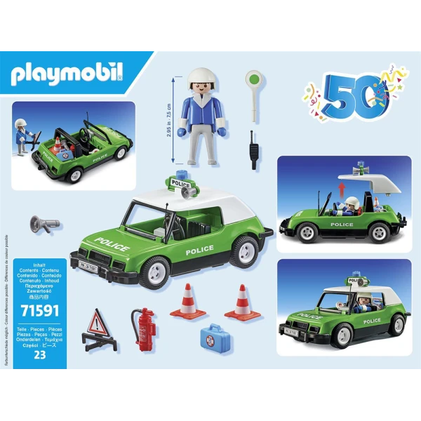 PLAYMOBIL CITY ACTION CLASSIC POLICE CAR
