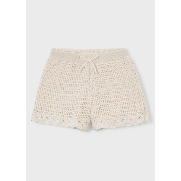 MAYORAL PANTS SHORT KNITTED LIGHT BEIGE