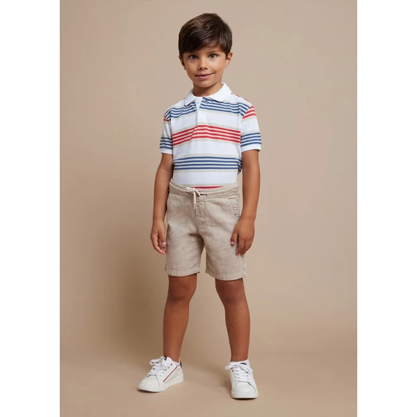 MAYORAL BERMUDA SHORTS LINEN FADED BEIGE