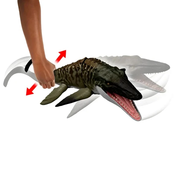 JURASSIC WORLD REBIRTH - MOSASAURUS WITH MOTION AND SOUND FEATURES