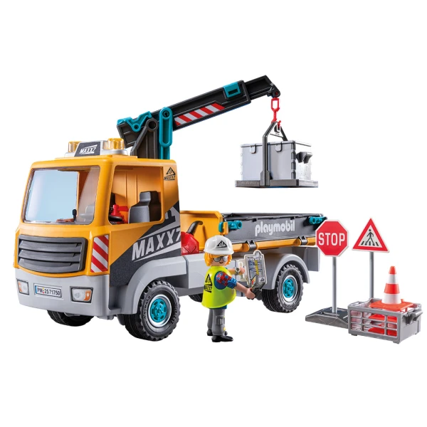 PLAYMOBIL ACTION HEROES ΦΟΡΤΗΓΟ ΜΕ ΓΕΡΑΝΟ