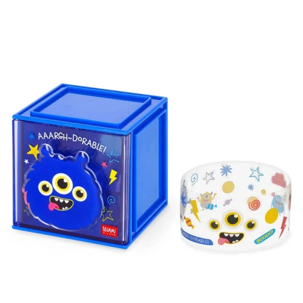 LEGAMI STACKABLE DESK STORAGE BOX - MONSTER